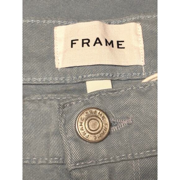 Frame NWT Men’s L'Homme Slim Fit Five-Pocket Twill Pants Smoky Blue Size 34 - Picture 5 of 9